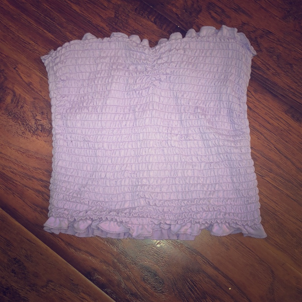 Extra small lavender tube top